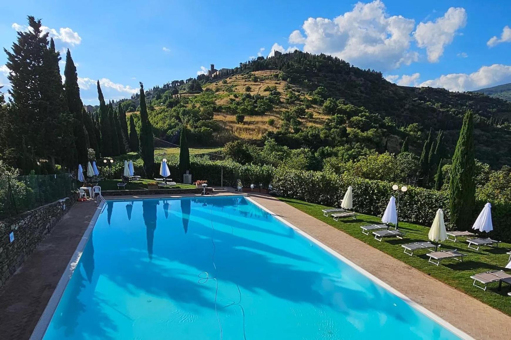 Cortona Suite - The House With Well And The Frescos Palace Dış mekan fotoğraf